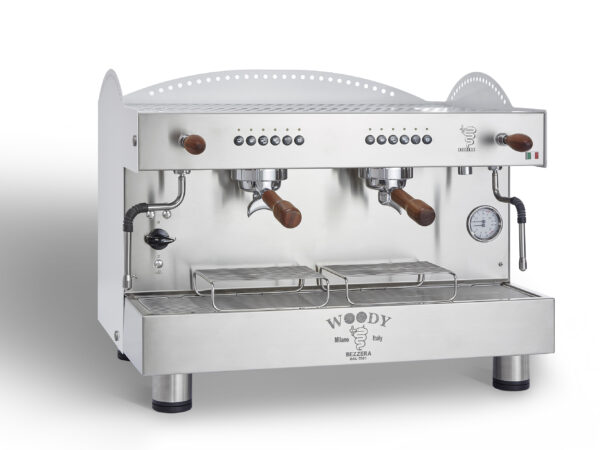 دستگاه قهوه ساز Woody DE 2GR WHITE BEZZERA دوگروپ اسریسو
